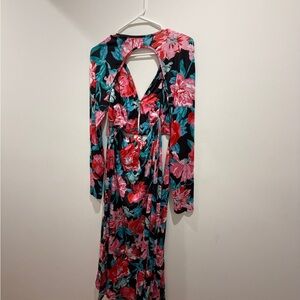 AFRM Assi floral cutout dress